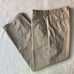 Merona Chino Pants The Ultimate Khaki Tan‎ Size 33x30 Classic Fit 100% Cotton